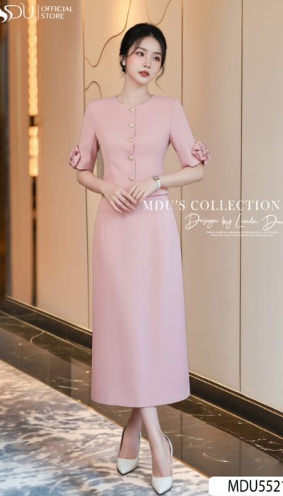 ROSE SERENITY – ELEGANT FEMININITY IN BLOSSOM HUES | MDU5521