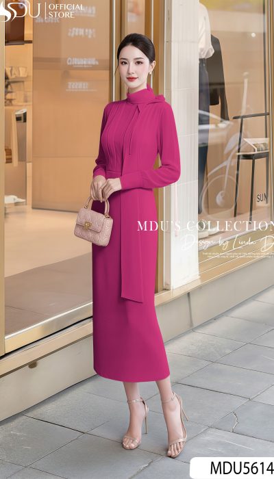 BOLD ELEGANCE IN FUCHSIA | MDU5614