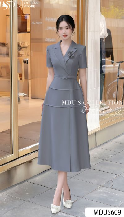 SILVER POISE – ELEVATED GRACE IN SCULPTED DESIGN | MDU5609